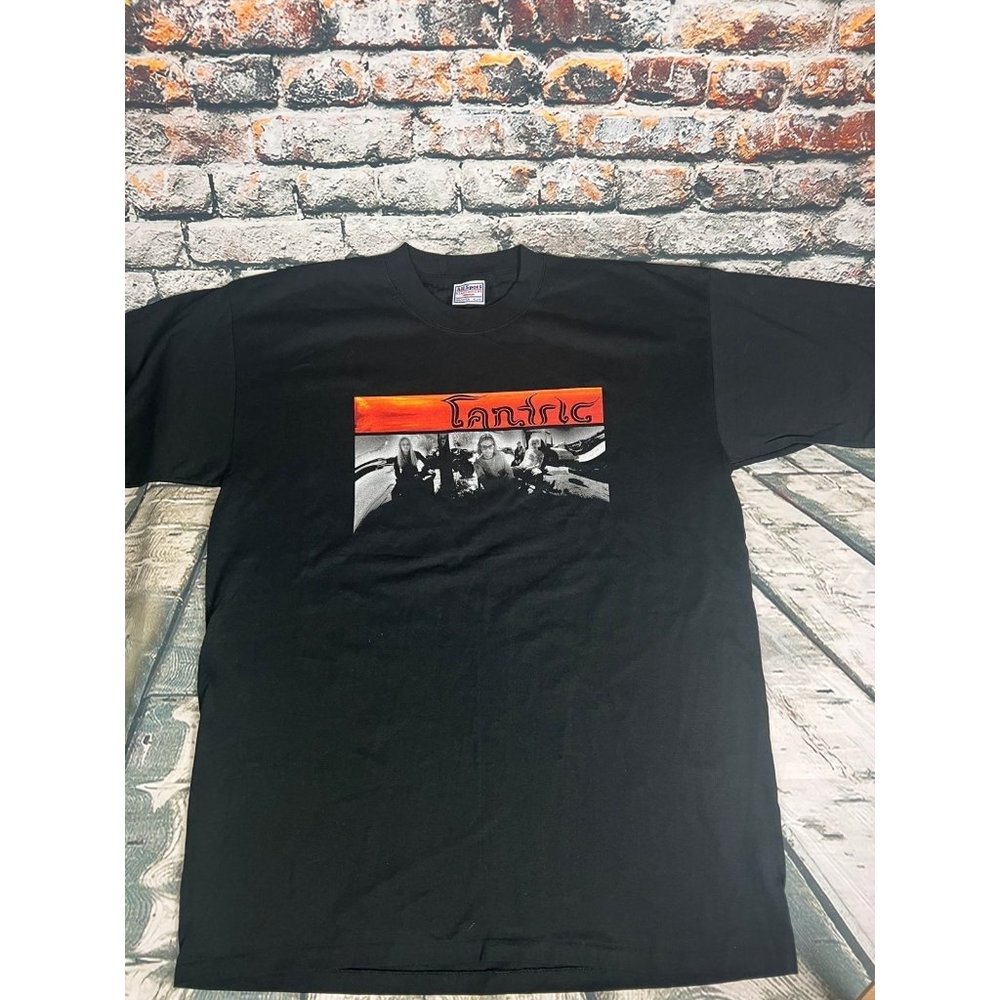 Vintage Tantric band 2002 Tour Black T shirt Single Stitch All Sport Tag Size XL